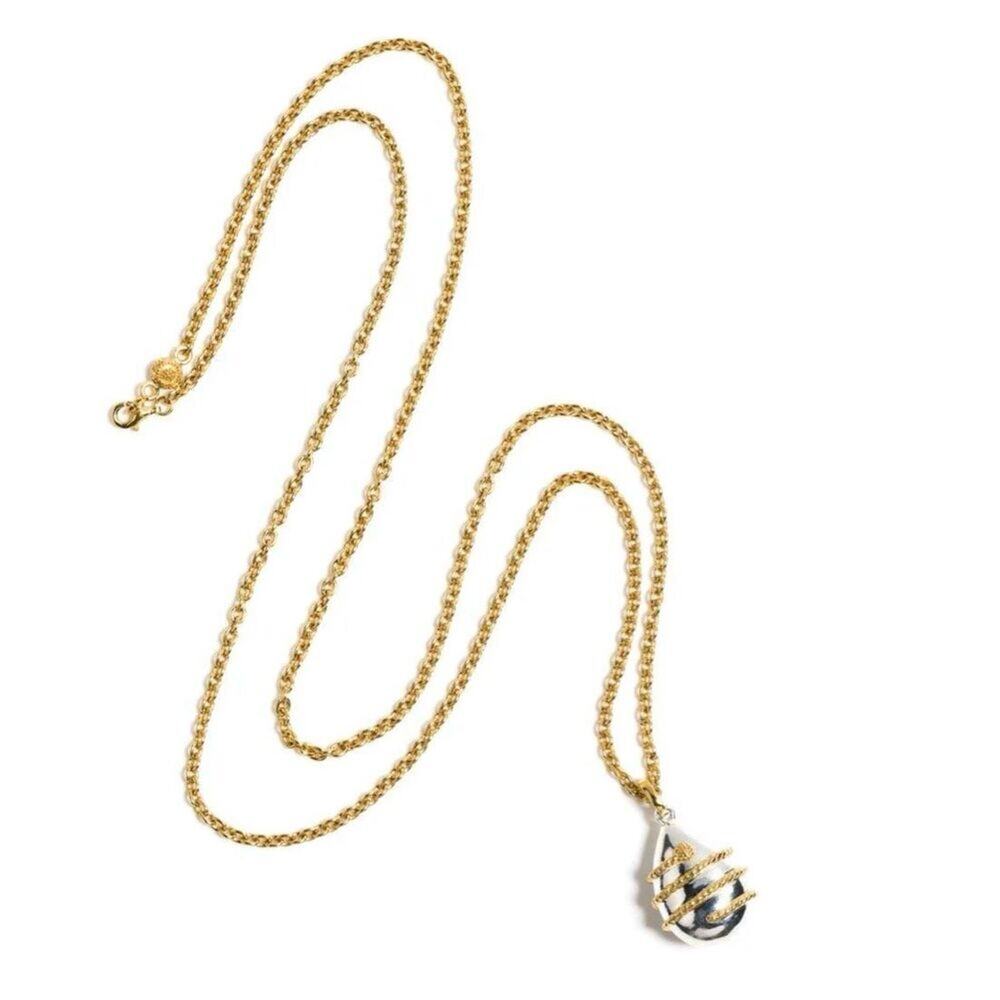 Capucine De Wulf Lily Drop Necklace